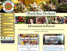 Tablet Screenshot of northstarorchard.com